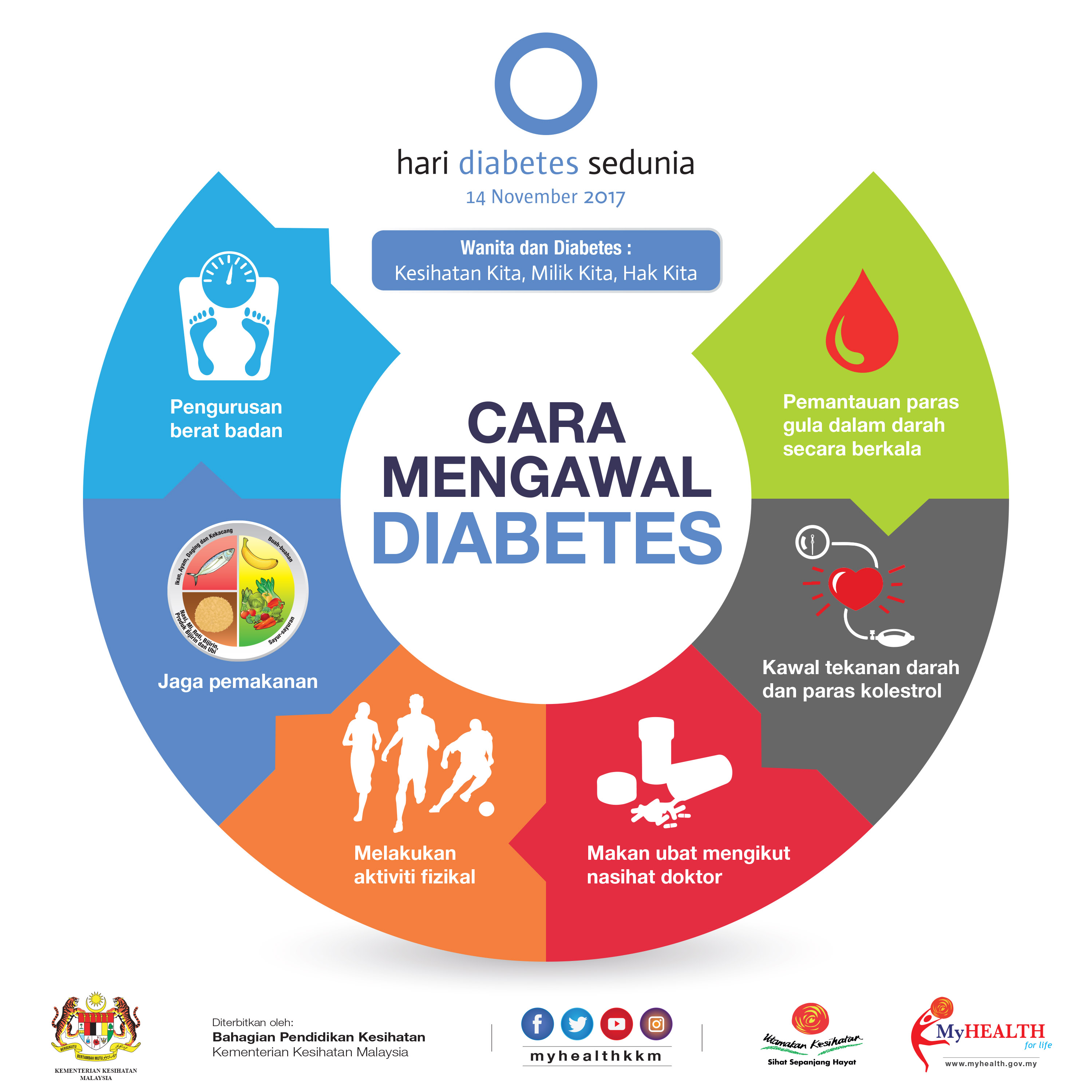 Infografik dan Fact Sheet Hari Diabetes Sedunia 2017 